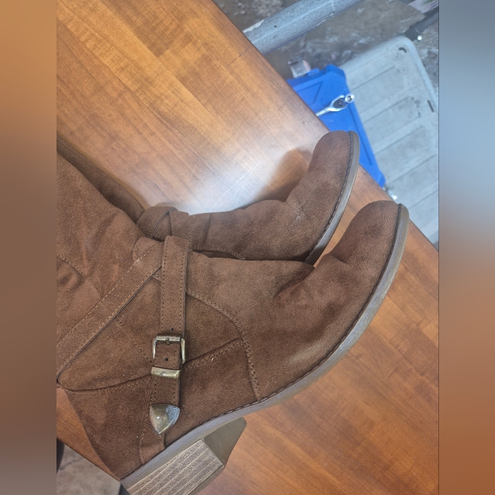 Merona Suede over the knee boots